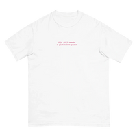 Girl Needs Glutenfree Pizza – Unisex Klassisch