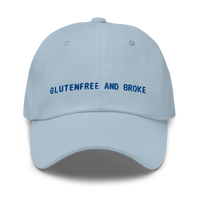 Glutenfree And Broke - Blau - Cap Front