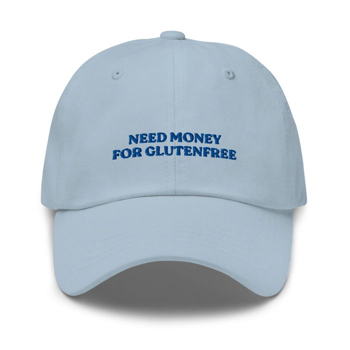 Need Money For Glutenfree - Blau - Cap Front