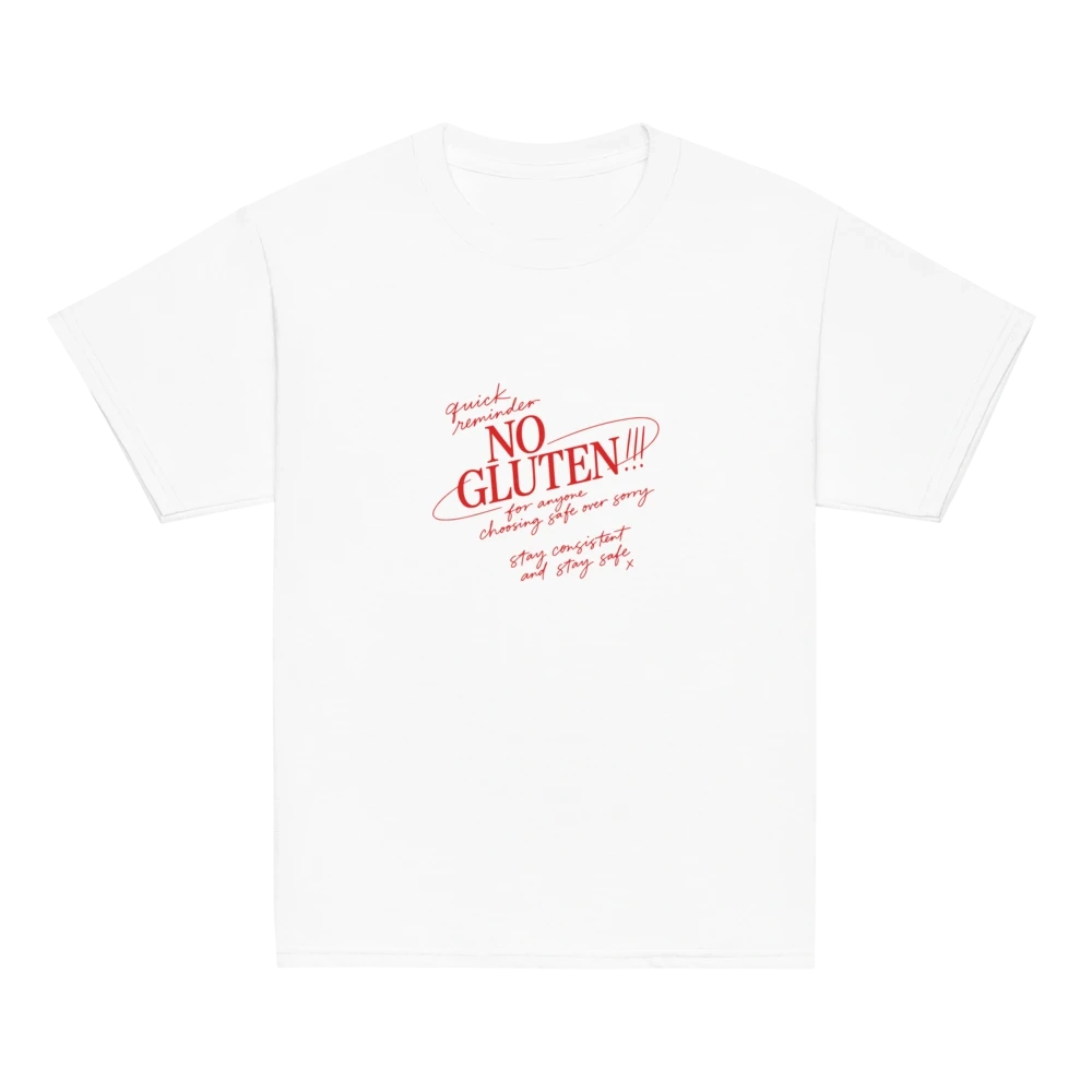 No Gluten! Reminder - BabyTee