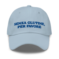 Senza Glutine, Per Favore - Blau - Cap Front