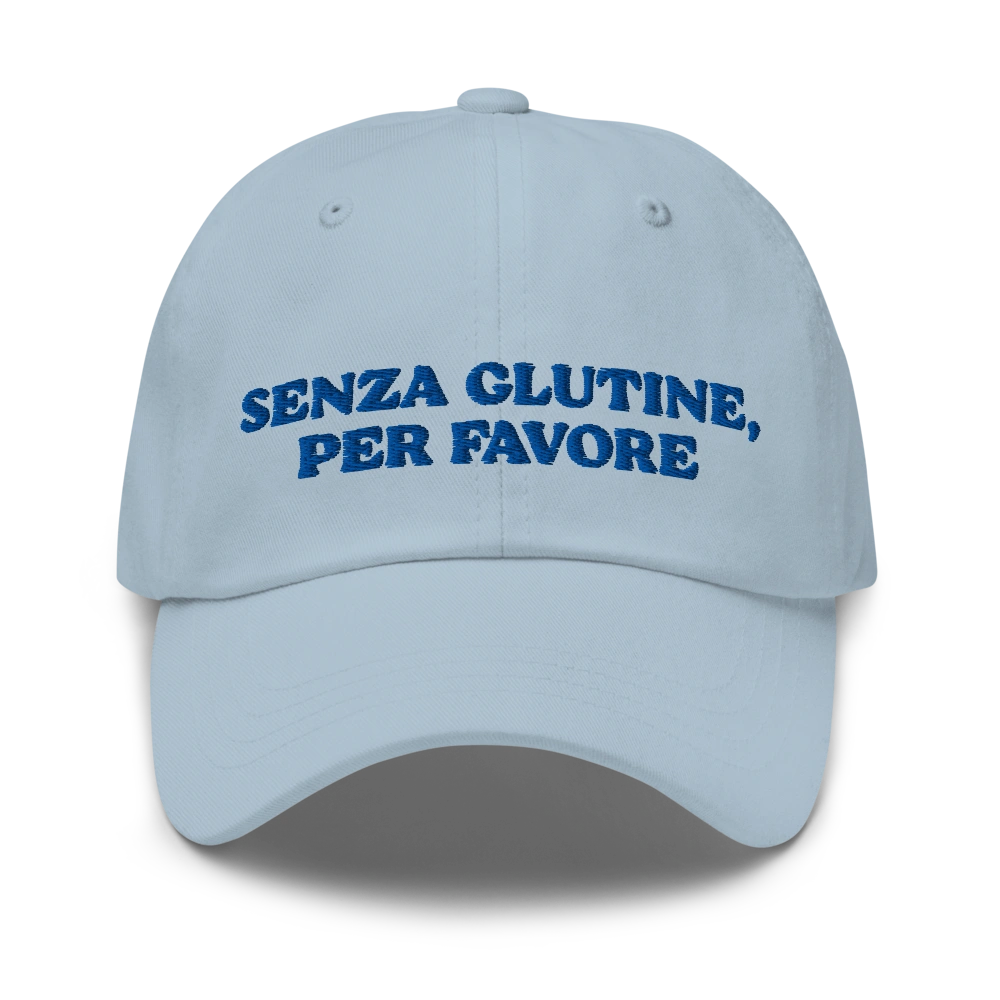 Senza Glutine, Per Favore - Blau - Cap Front