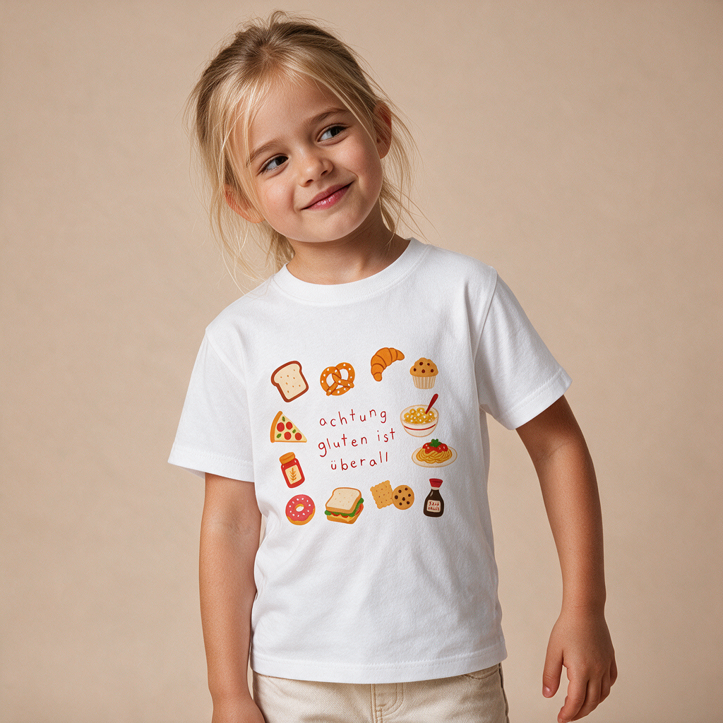 Achtung: Gluten Ist Überall – Mockup