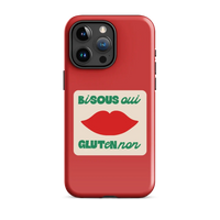 Bisous Oui, Gluten No - Hartschale - Rot
