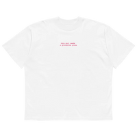 Girl Needs Glutenfree Pizza – Unisex Oversized – FlatFix