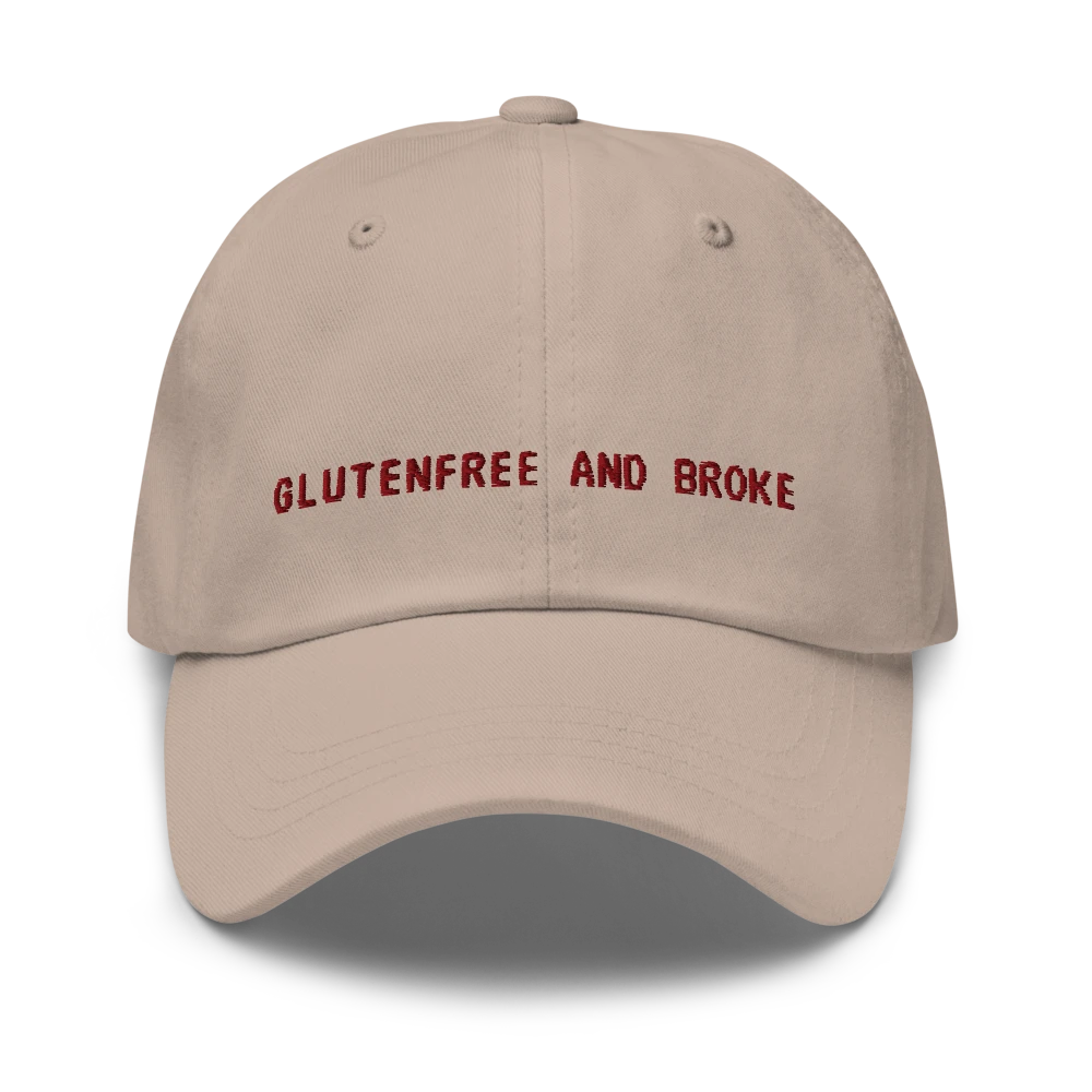 Glutenfree And Broke - Beige - Cap