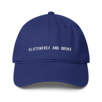 Glutenfree And Broke - Dunkelblau - Cap Front