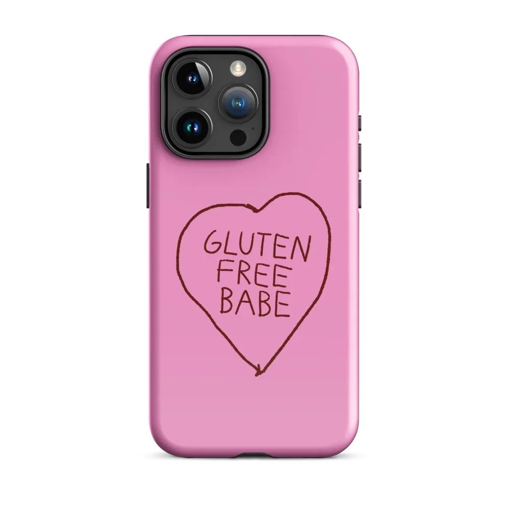 Glutenfree Babe - Hartschale - Pink