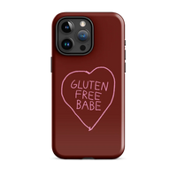 Glutenfree Babe - Hartschale - Dunkelrot