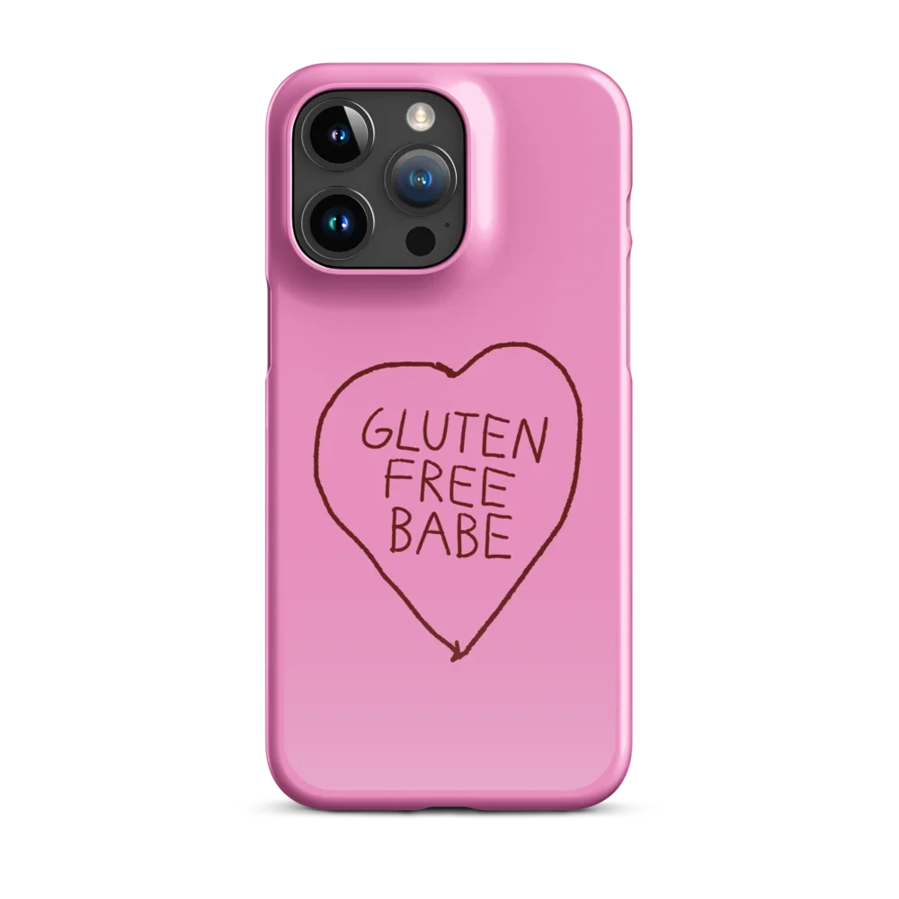 Glutenfree Babe - Slim Case - Pink