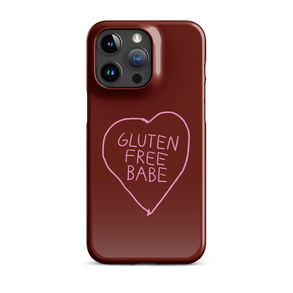Glutenfree Babe - Slim Case - Rot