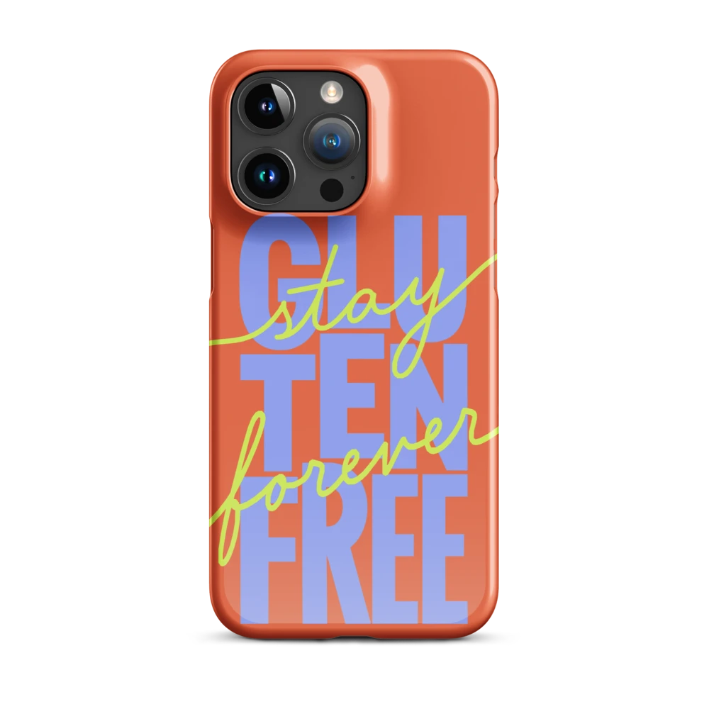 Glutenfree Forever - Slim Case - Orange