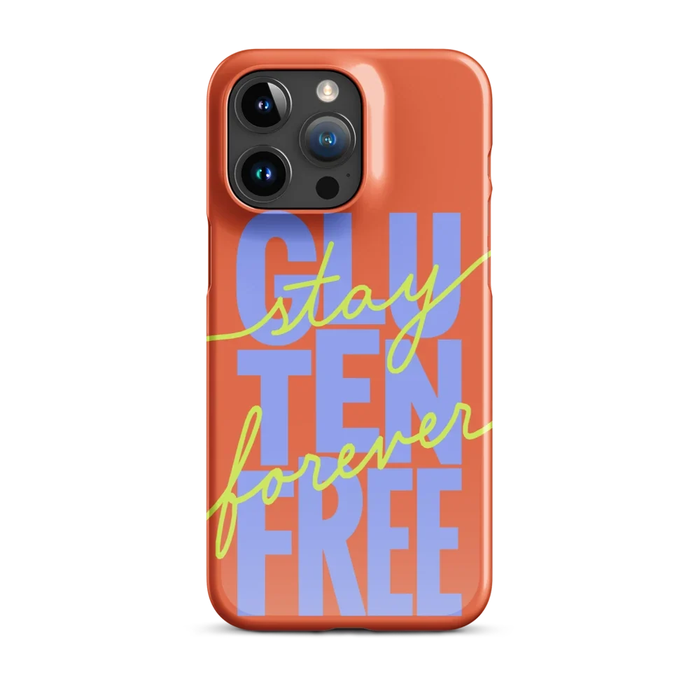 Glutenfree Forever - Slim Case - Orange