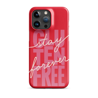 Glutenfree Forever - Slim Case - Rot