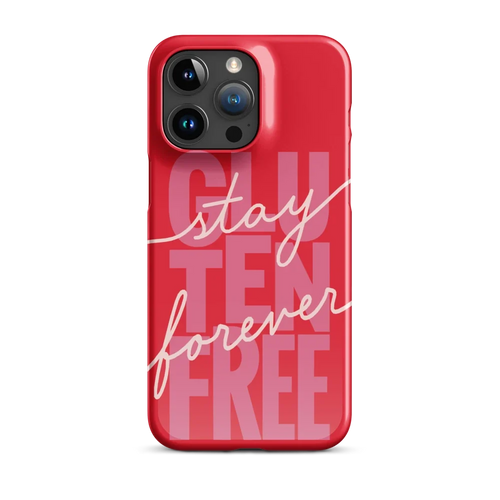 Glutenfree Forever - Slim Case - Rot