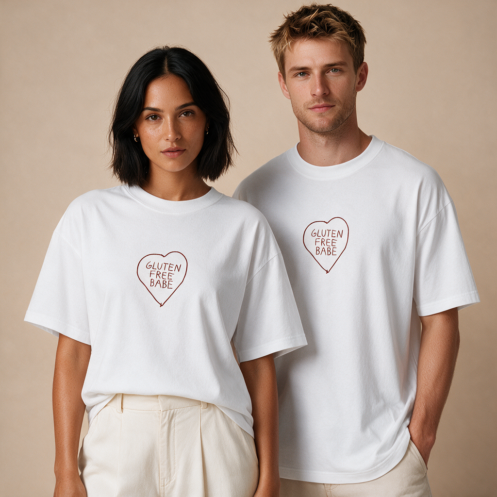 Glutenfree Babe – Unisex Oversized – Mockup