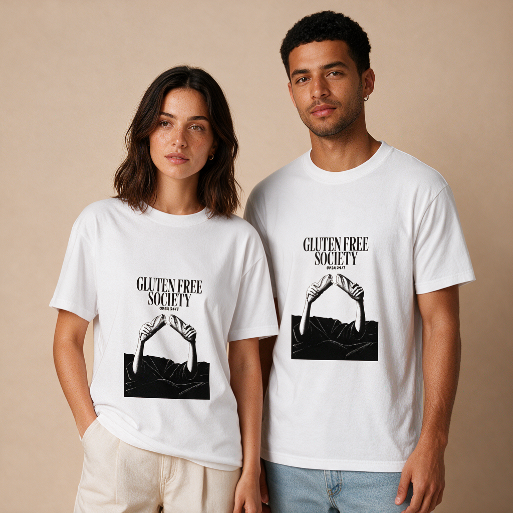 Glutenfree Society – Unisex Klassisch – Mockup