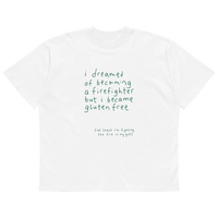 I Became Glutenfree – Unisex Oversized – Front