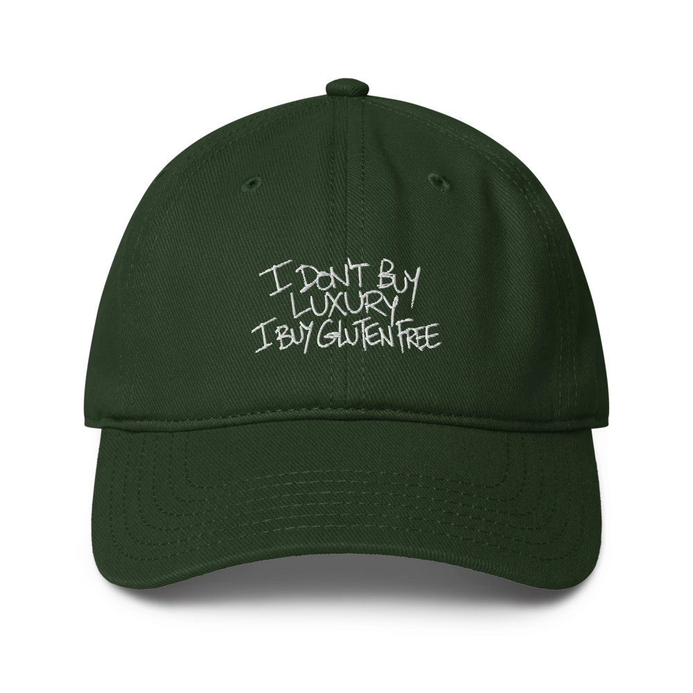 I Buy Glutenfree - Dunkelgrün - Cap Front