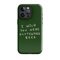 I Wish You Were GF Beer - Hartschale - Grün