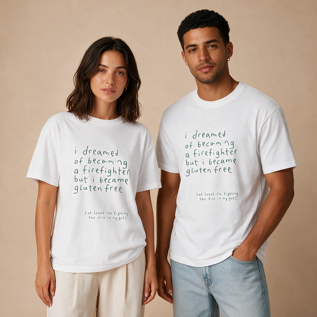 I Became Glutenfree – Unisex Klassisch – Mockup