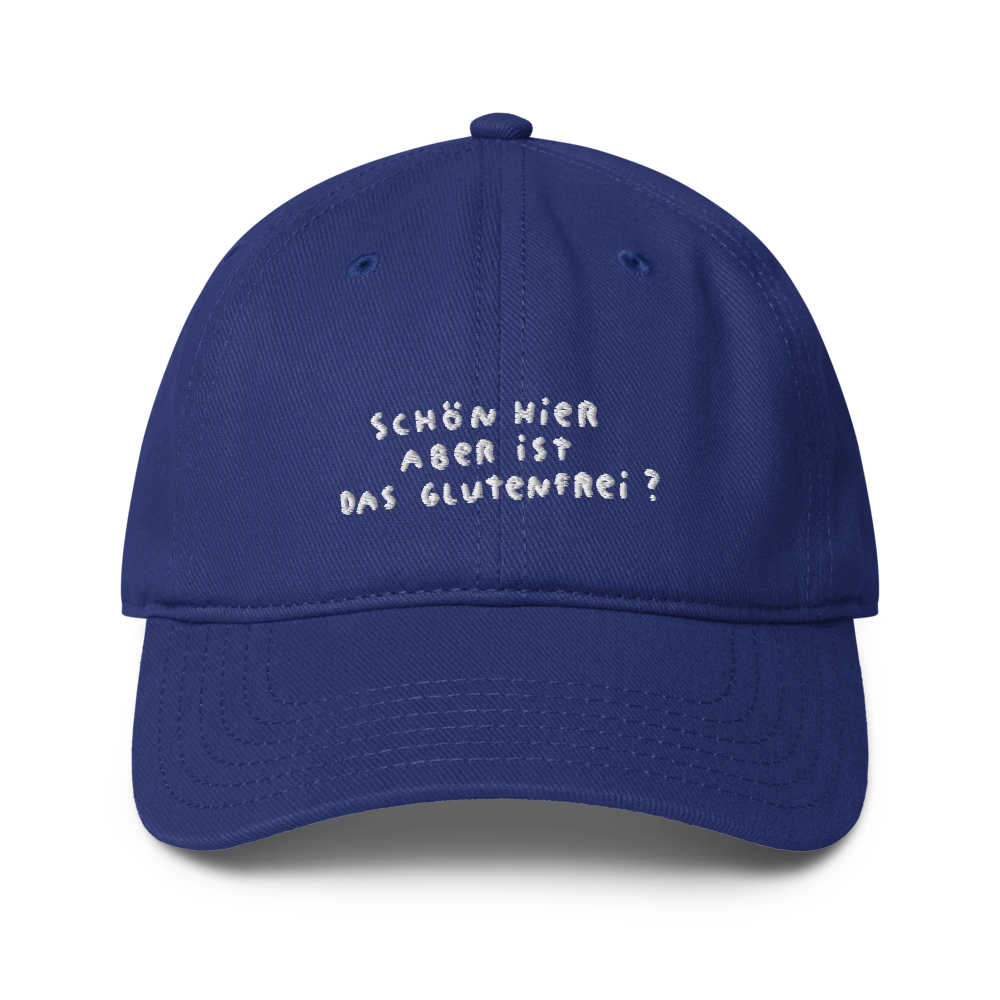 Ist Das Glutenfrei? - Dunkelblau - Cap Front