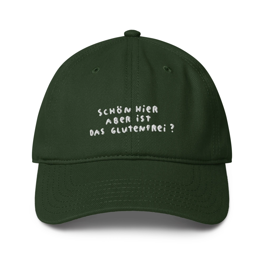 Ist Das Glutenfrei? - Dunkelgrün - Cap Front