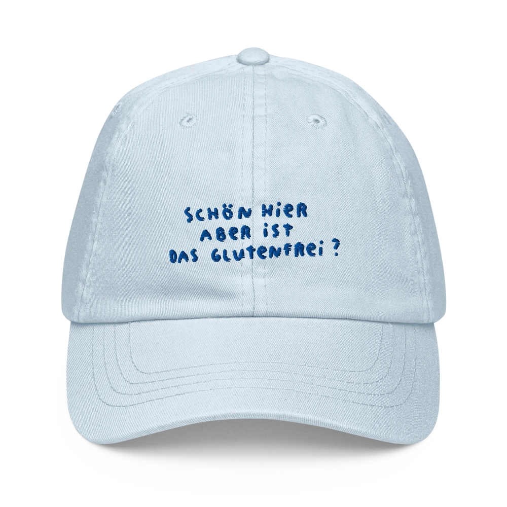 Ist Das Glutenfrei? - Hellblau - Cap Front