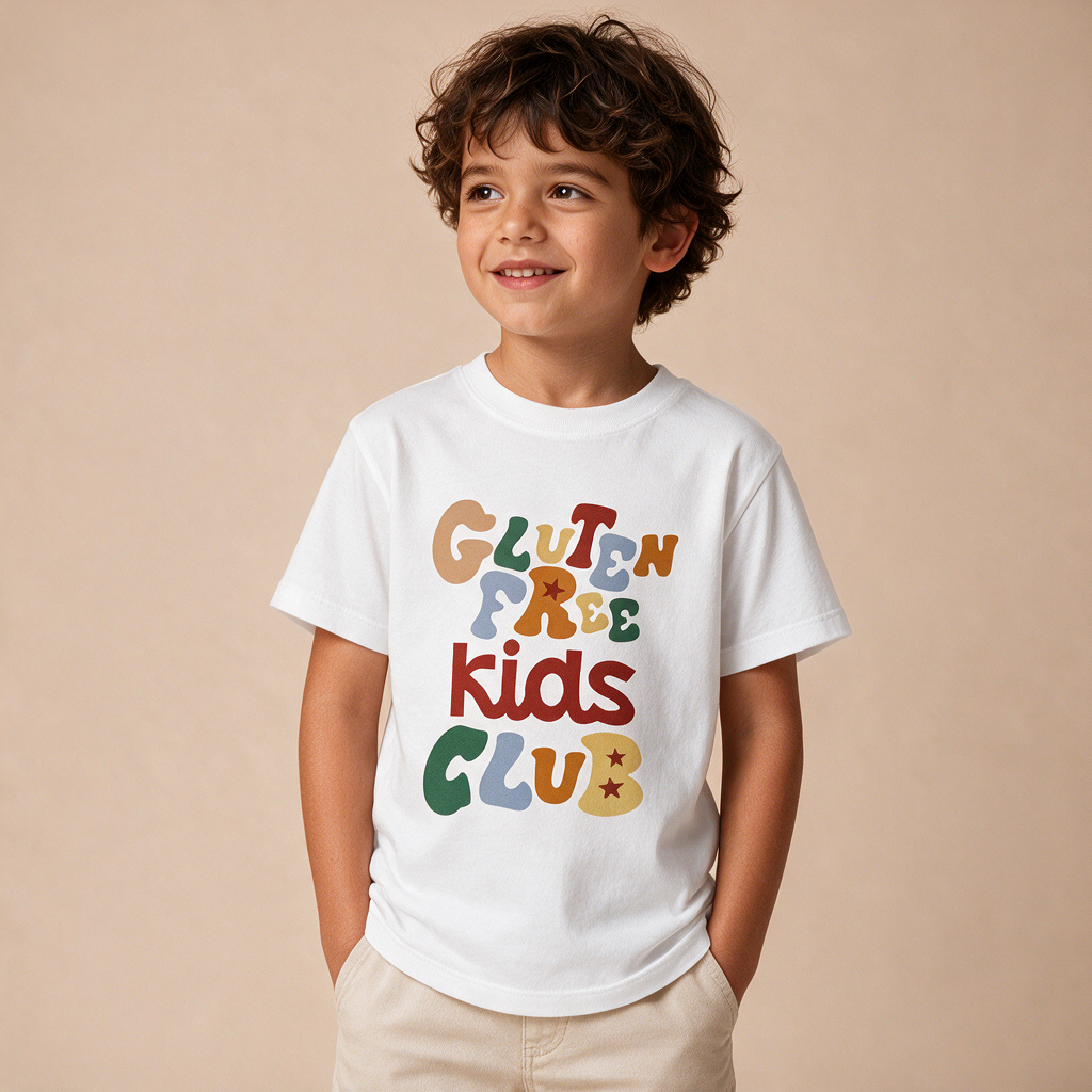 Glutenfree Kids Club – Mockup