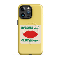 Bisous Oui, Gluten No - MagSafe - Gelb