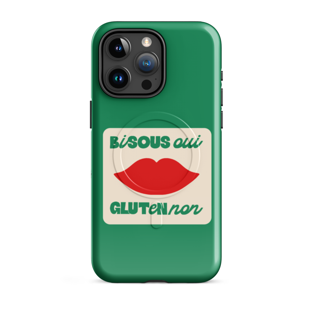 Bisous Oui, Gluten No - MagSafe - Grün