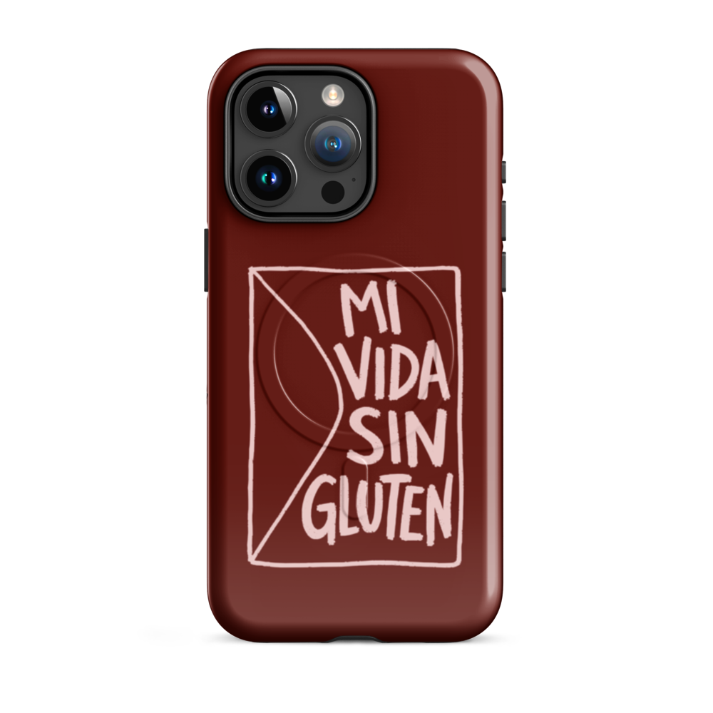Mi Vida Sin Gluten - MagSafe - Dunkelrot