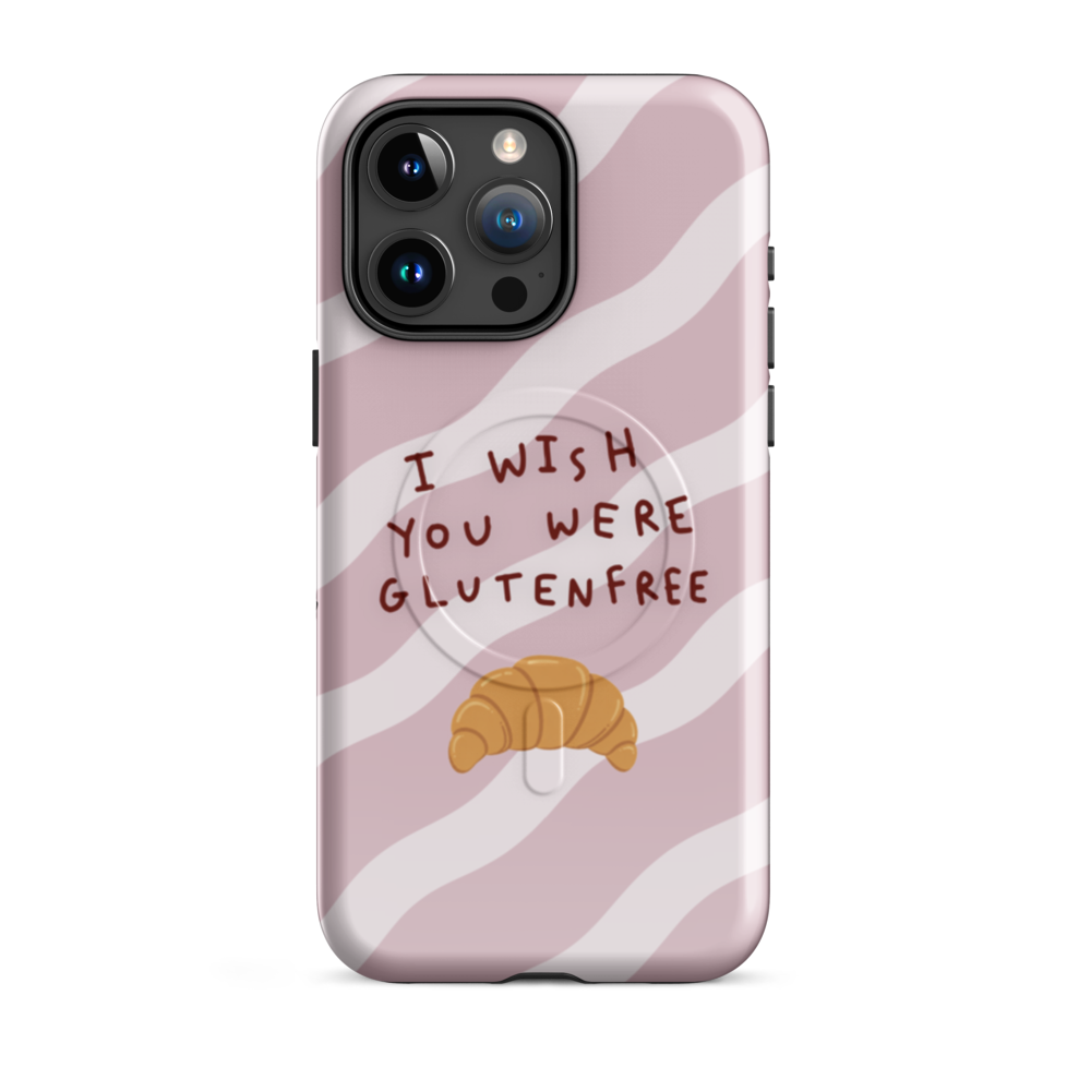 I Wish You Were Glutenfree - MagSafe - Rosa