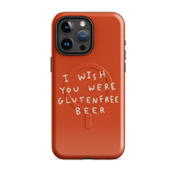 I Wish You Were GF Beer - MagSafe - Rot
