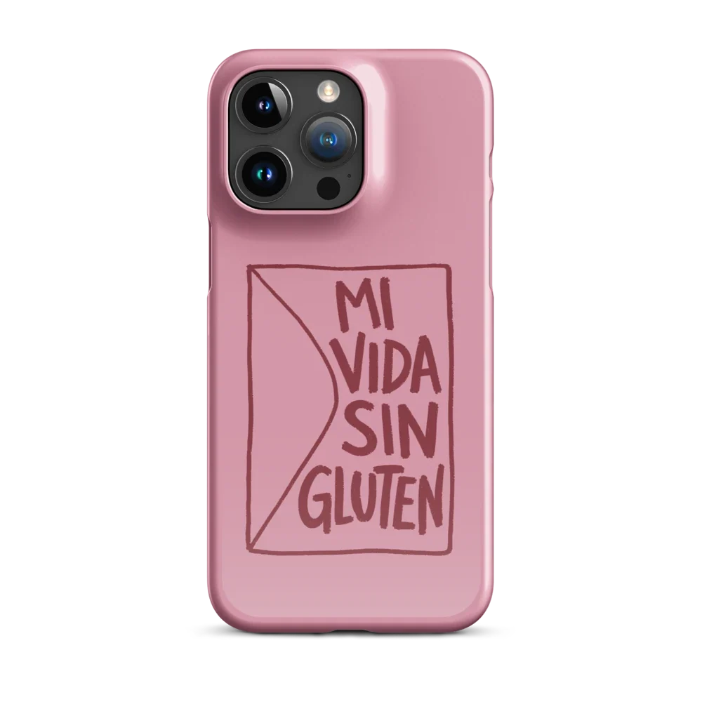Mi Vida Sin Gluten - Slim Case - Rosa