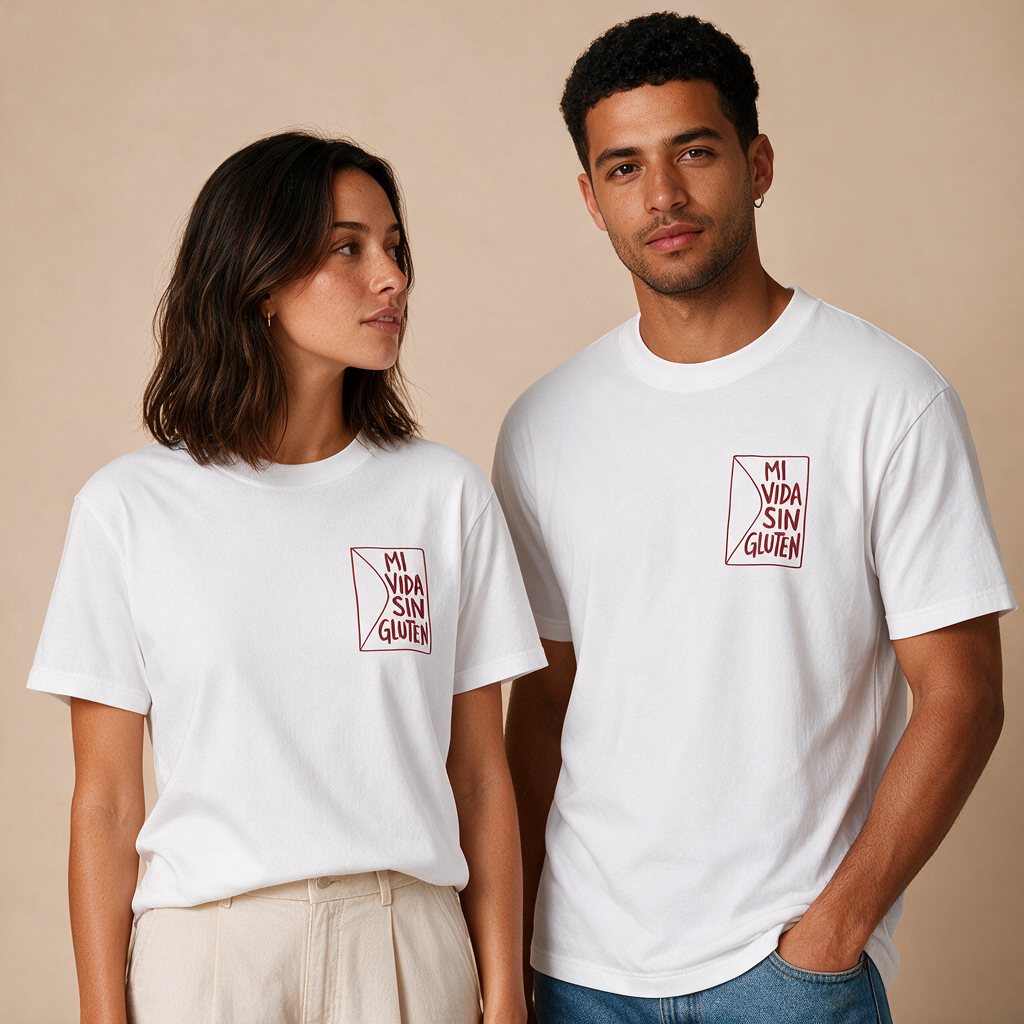 Mi Vida Sin Gluten – Unisex Klassisch – Mockup