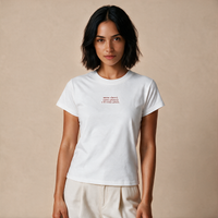 Mon Chéri, Sans Gluten – Damen Baby Tee – Mockup