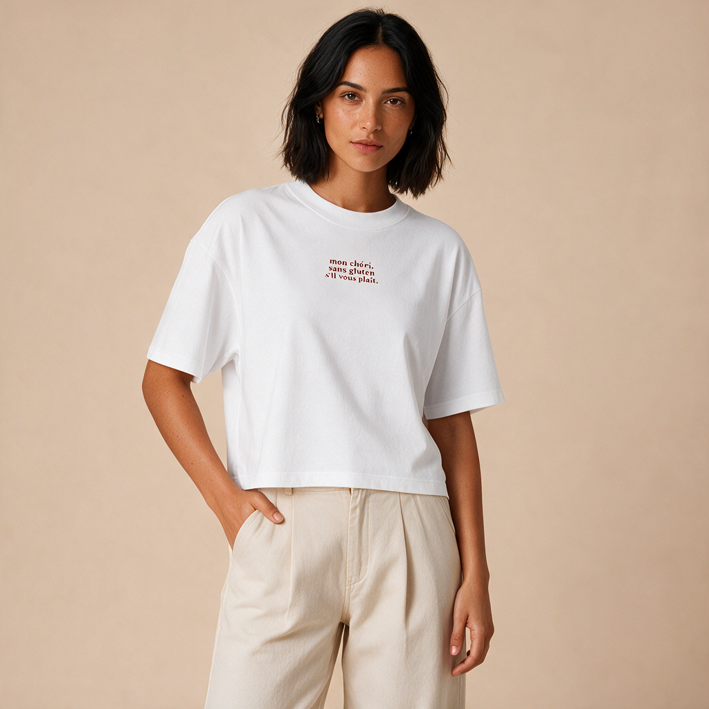 Mon Chéri, Sans Gluten – Damen Boxy Fit – Mockup