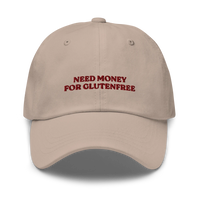 Need Money For Glutenfree - Beige - Cap