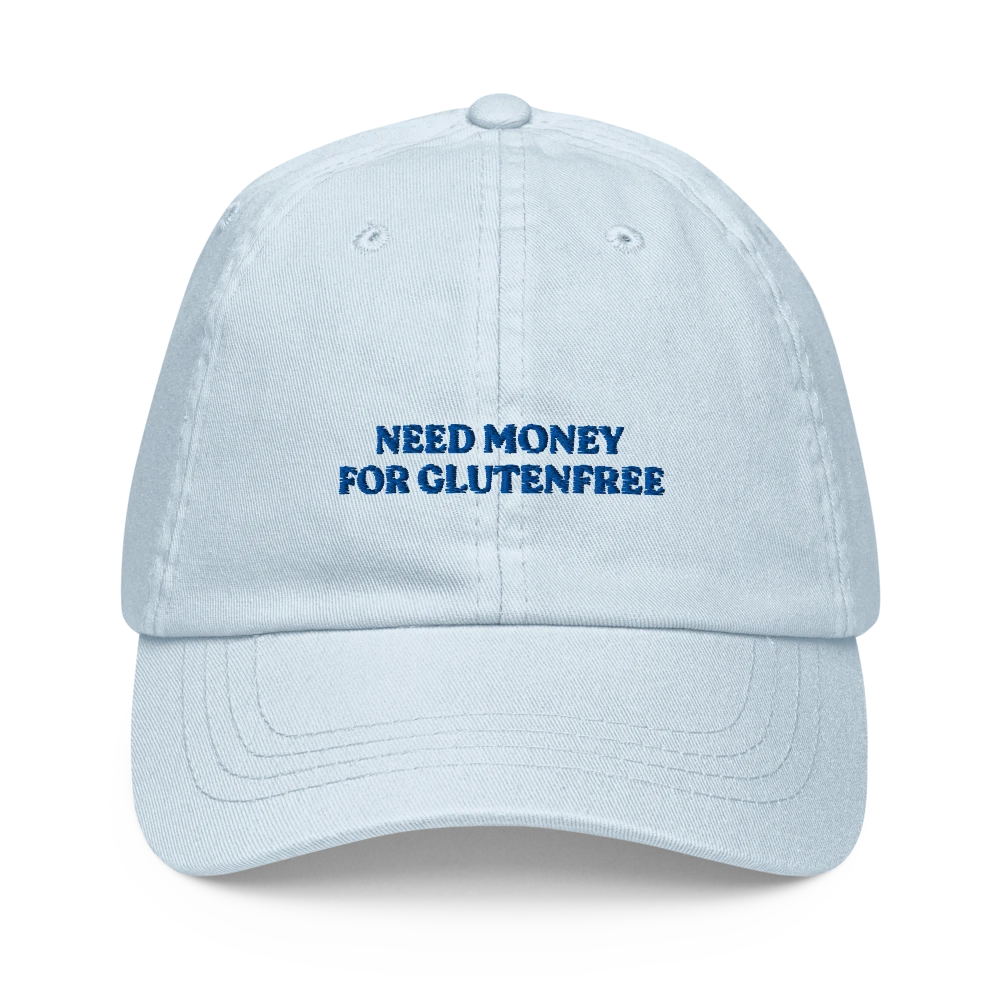Need Money For Glutenfree - Hellblau - Cap Front