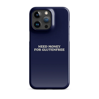 Need Money For Glutenfree - Slim Case - Blau