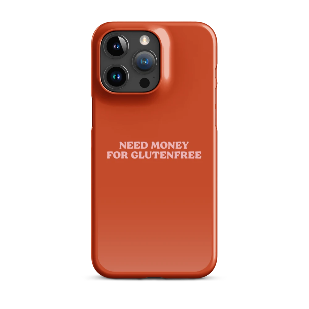 Need Money For Glutenfree - Slim Case - Rot
