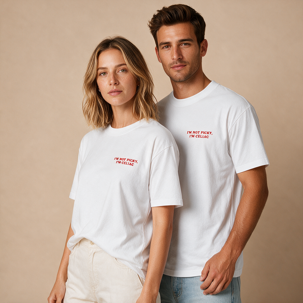 Not Picky, Celiac – Unisex Klassisch – Mockup