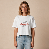 One Bite Will Hurt – Damen Boxy Fit – Mockup
