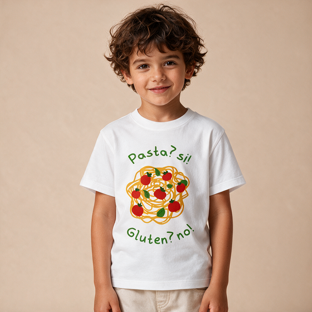 Pasta? Sì! Gluten? Nein! – Mockup