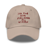 Schlimmer Als Gluten - Beige - Cap