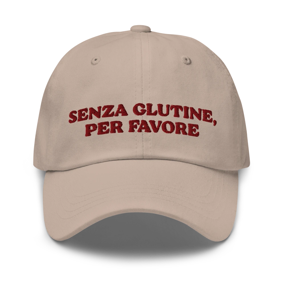 Senza Glutine, Per Favore - Beige - Cap