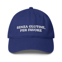Senza Glutine, Per Favore - Dunkelblau - Cap Front