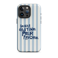 Senza Glutine, Per Favore - Hartschale - Blau