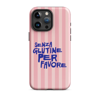 Senza Glutine, Per Favore - Hartschale - Rosa